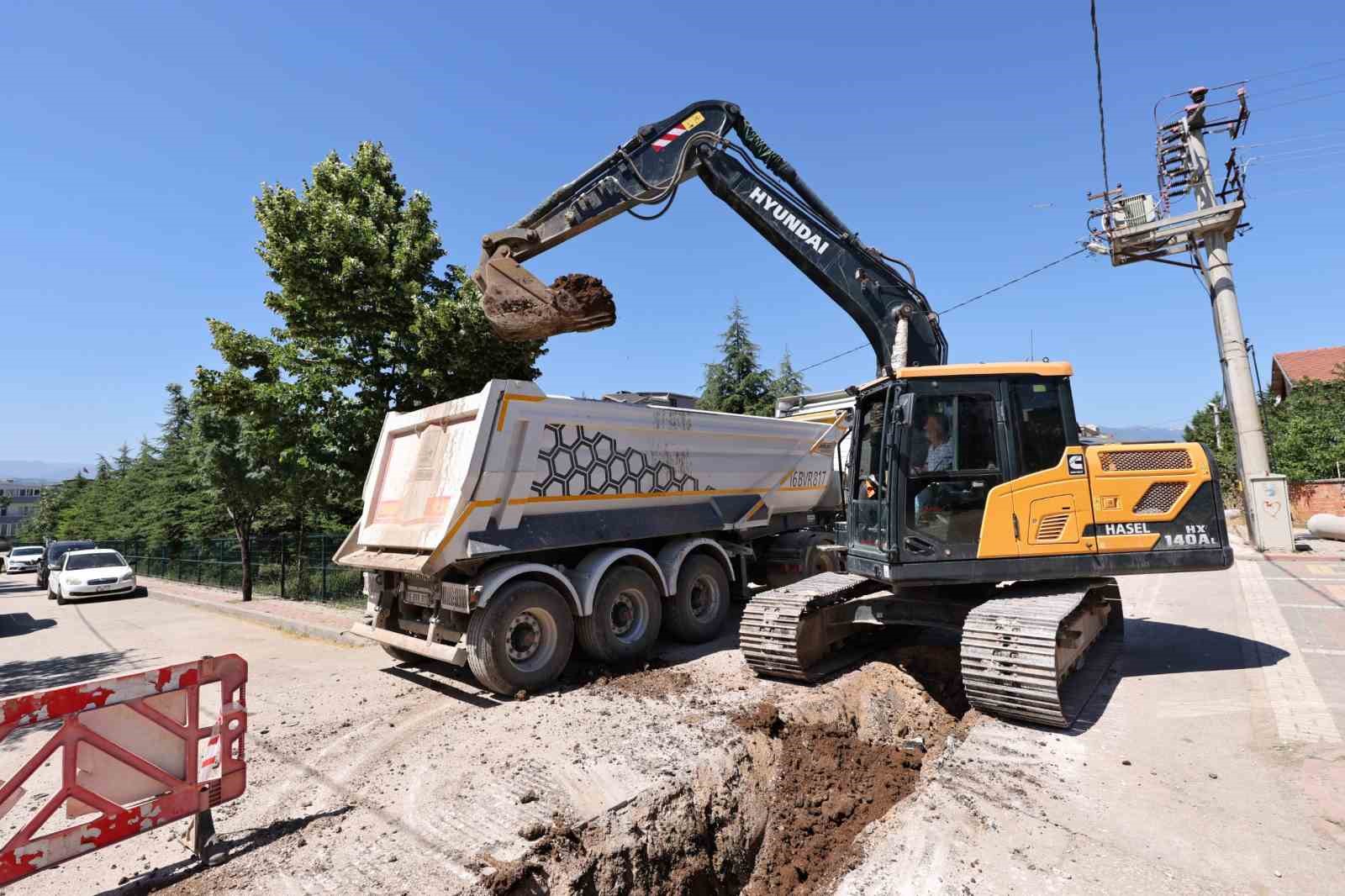 İnegöl’de altyapı hamlesi