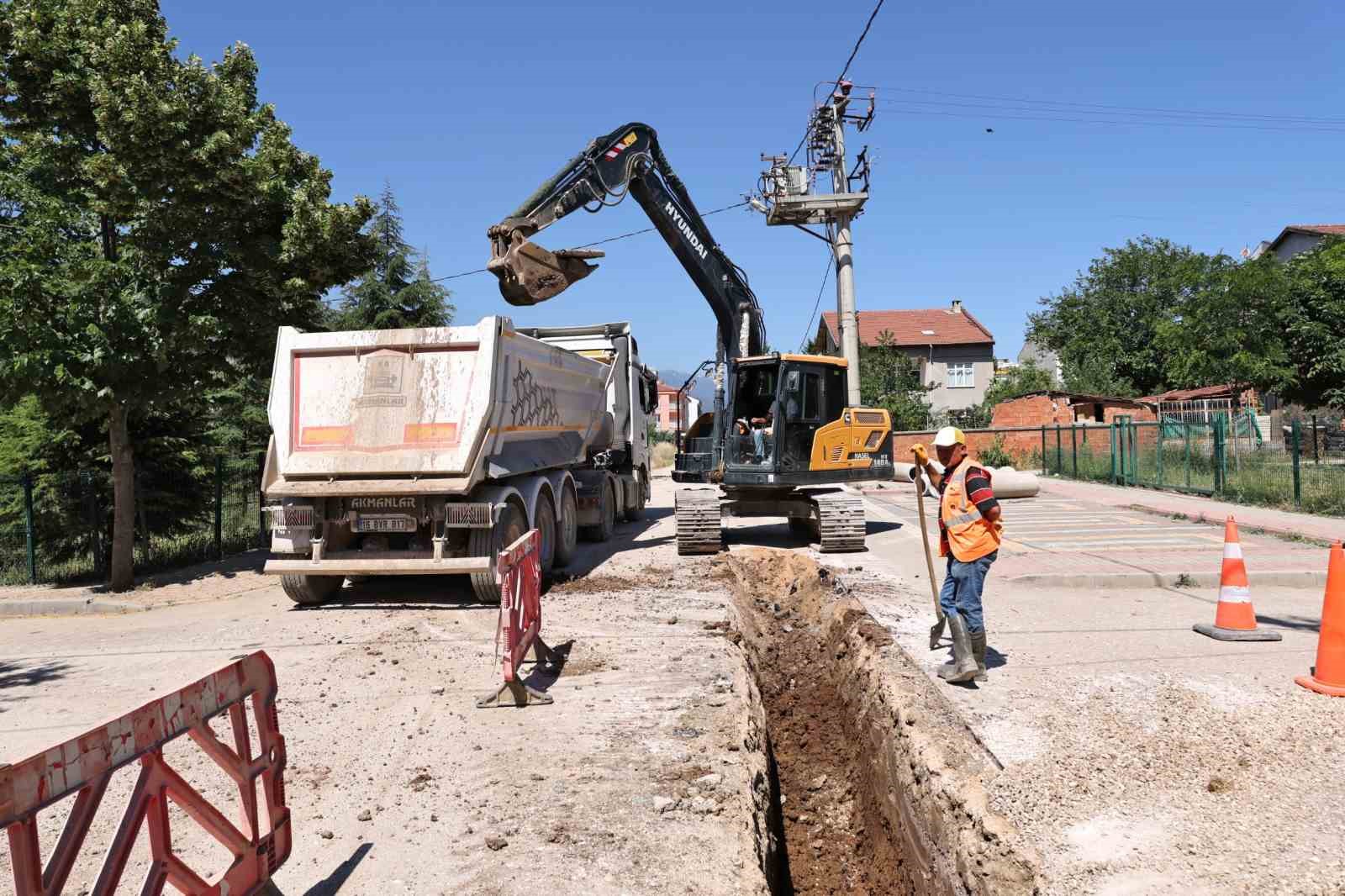 İnegöl’de altyapı hamlesi