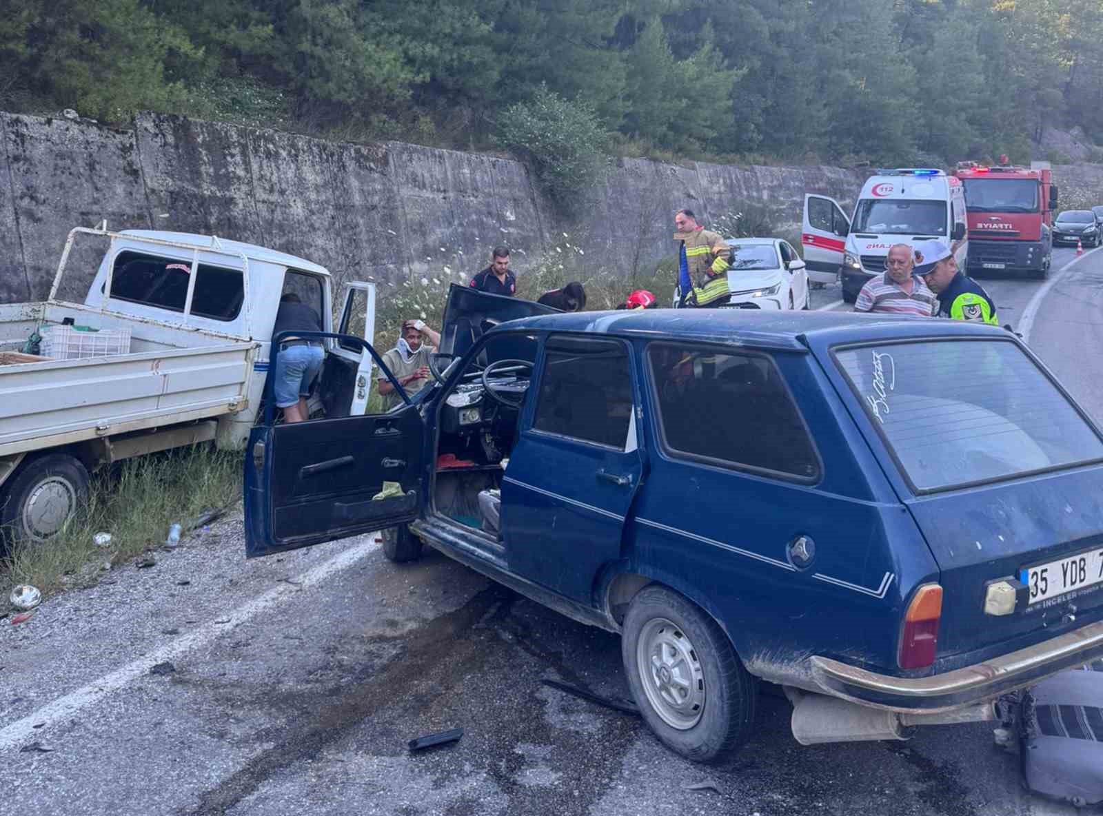Milas’ta trafik kazası: 2 yaralı