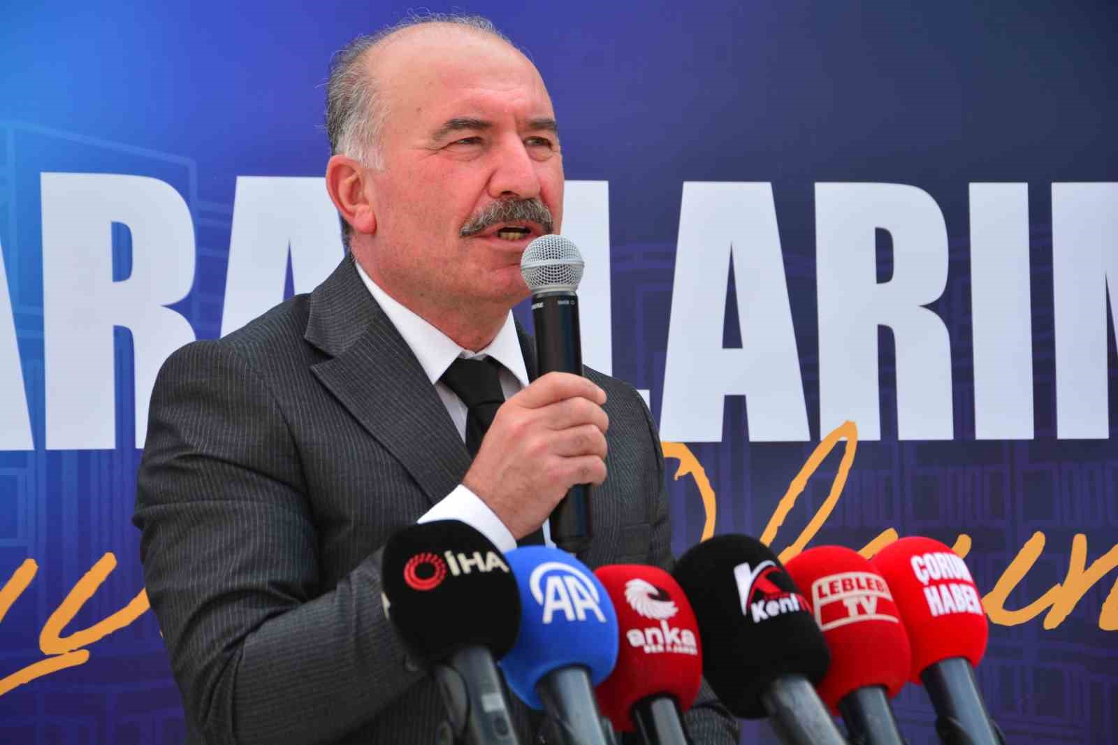 Çorum Belediyesi 83 milyon liralık yeni araç filosunu hizmete aldı