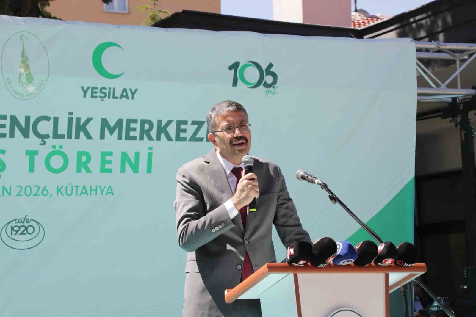 Kütahya Yeşilay Gençlik Merkezi ve Kafe1920 hizmete açıldı