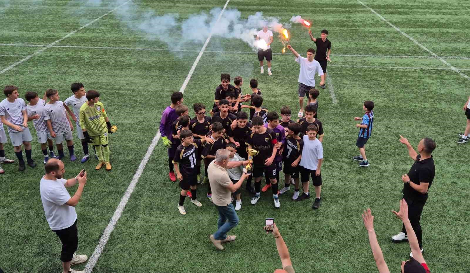 U13 Trabzon Şampiyonu Altın Gençlik oldu