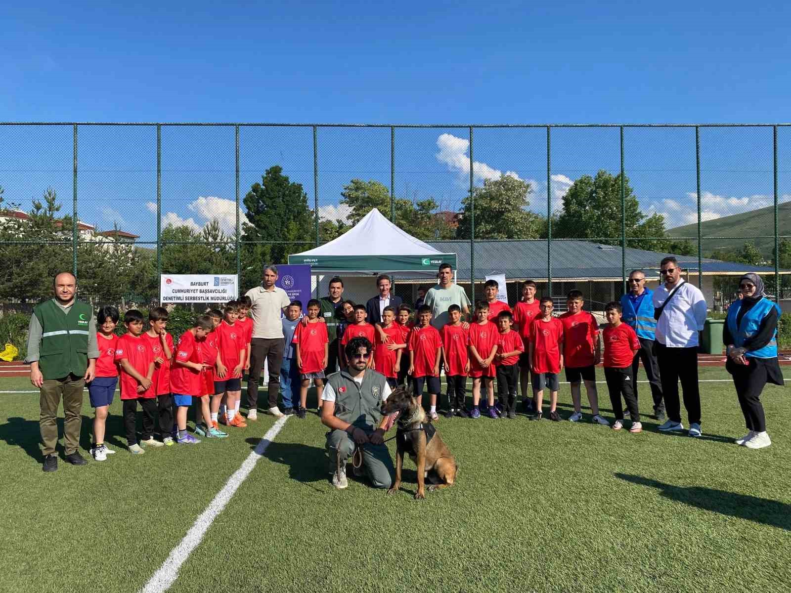 Bayburt’ta bağımlılıkla mücadelede sporun önemine dikkat çekildi