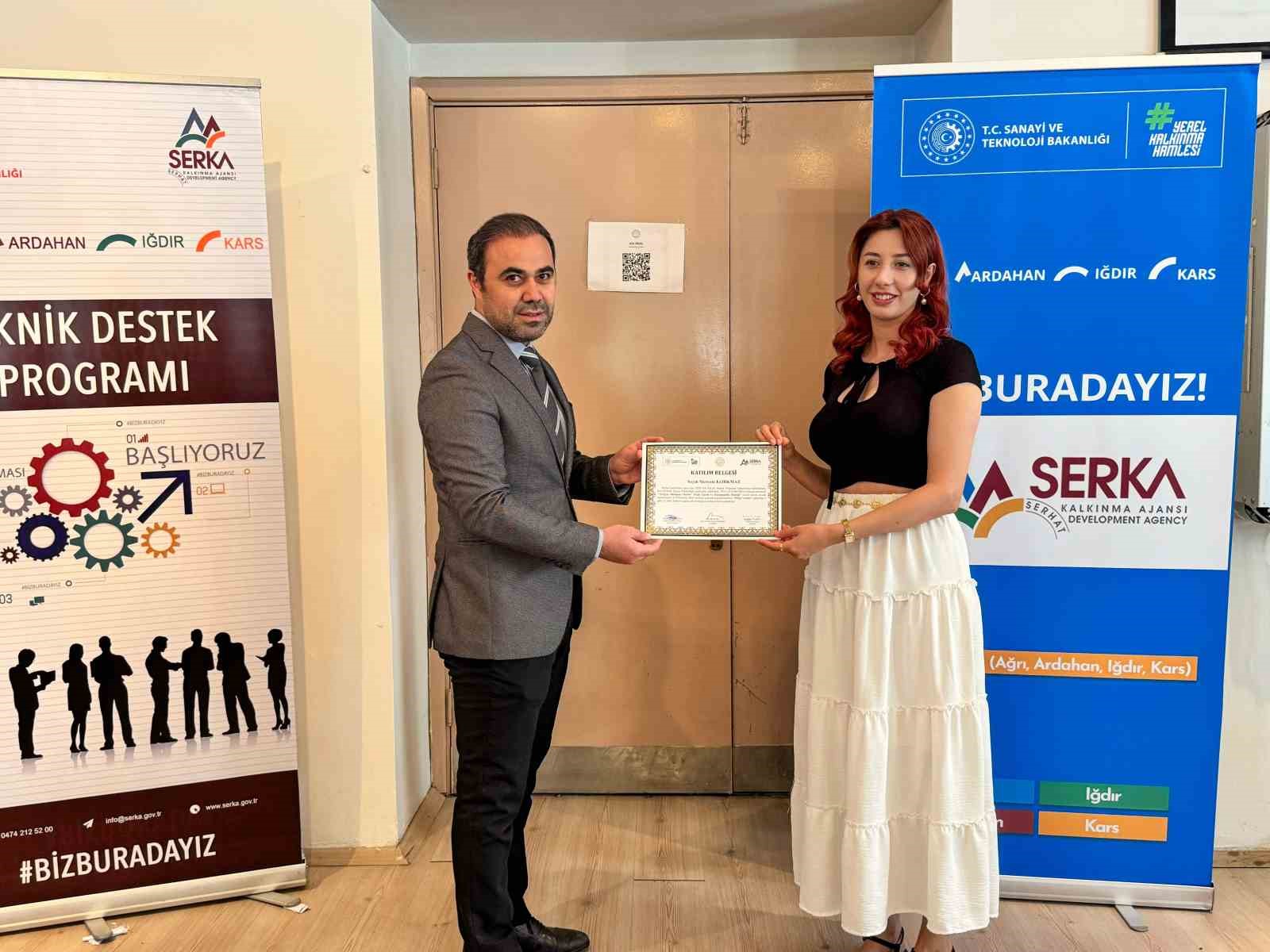 SERKA’dan uygulamalı proje hazırlama eğitimine destek