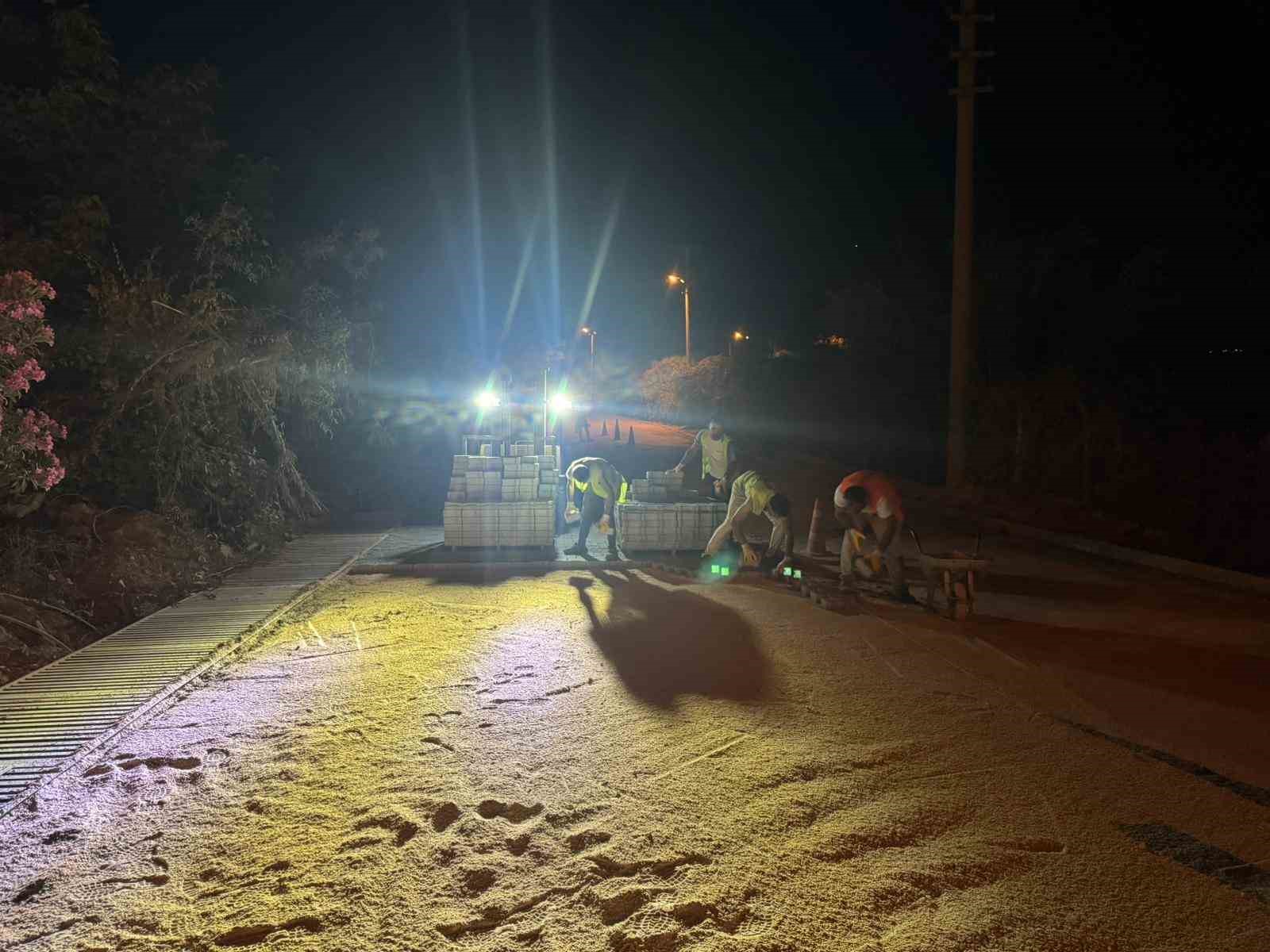 Aydın’ın tüm ilçelerinde eş zamanlı yol çalışmaları sürüyor