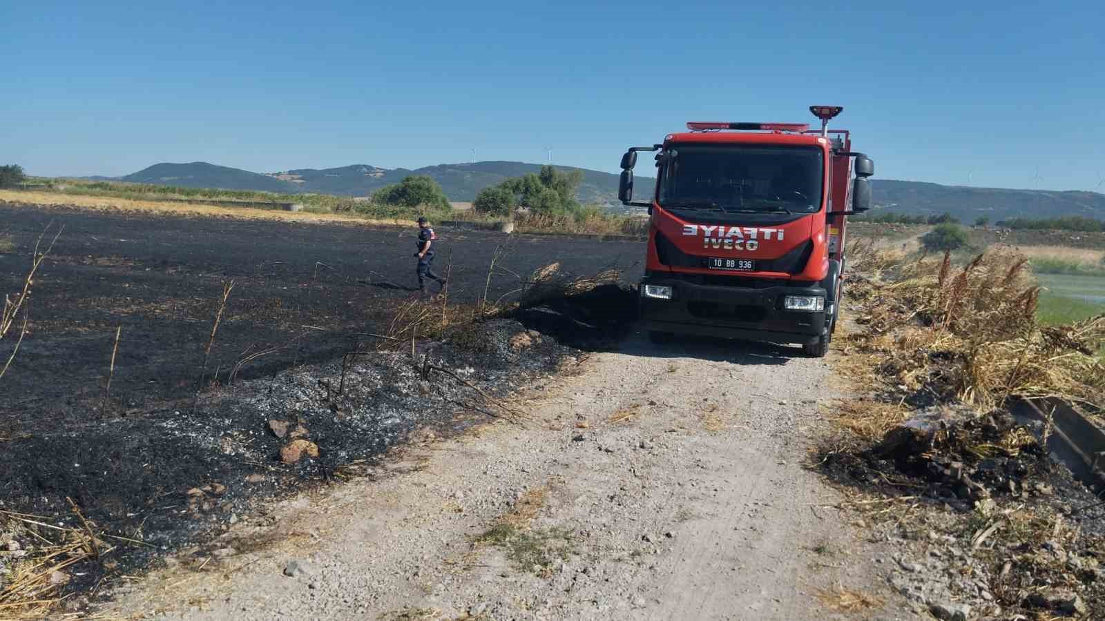 Balıkesir Ziraat Odası Başkanı Demirbay: "Bir yıllık emek bir sigara izmaritiyle kül olmasın"