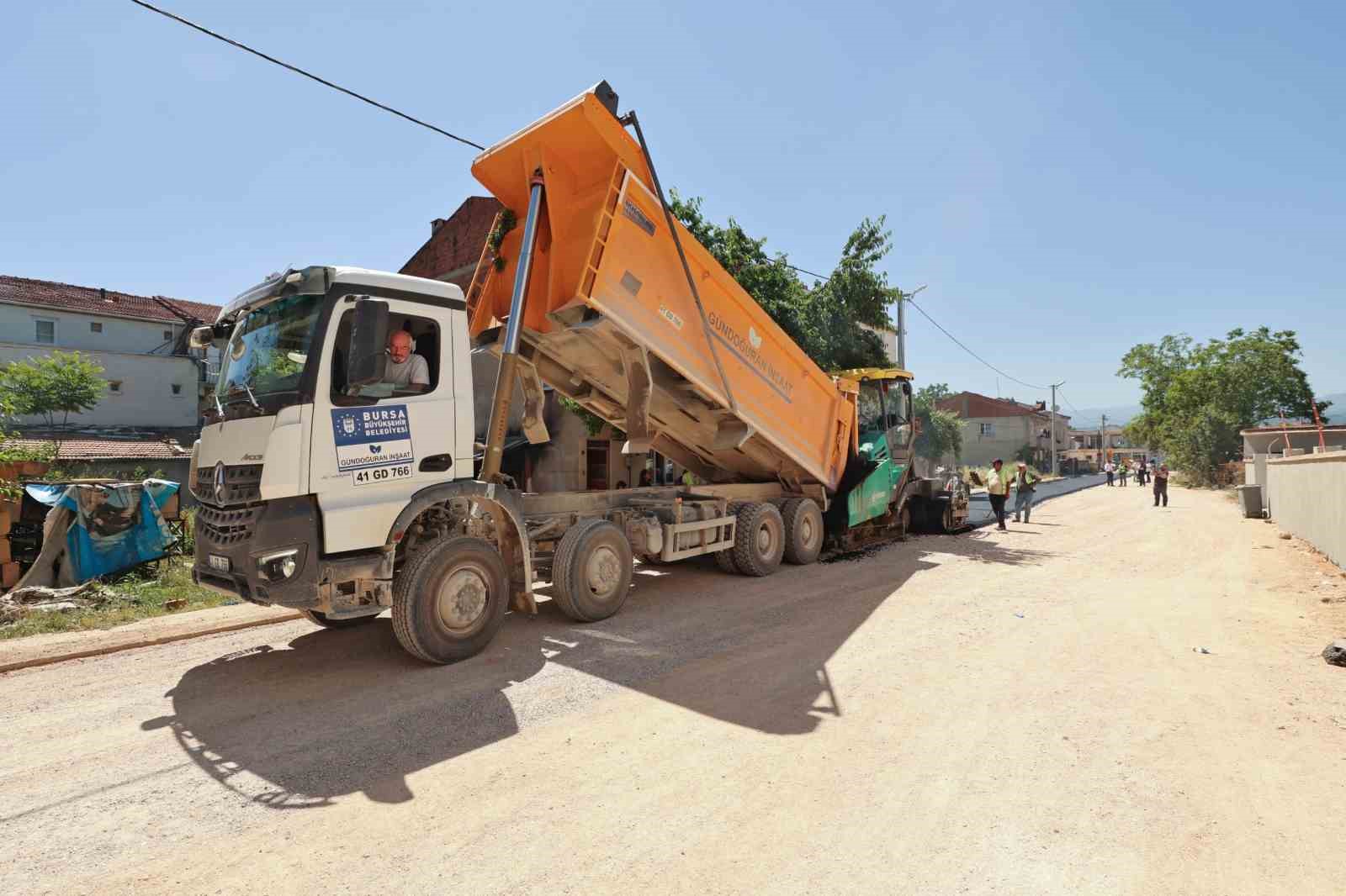 İnegöl’de yollar yenileniyor