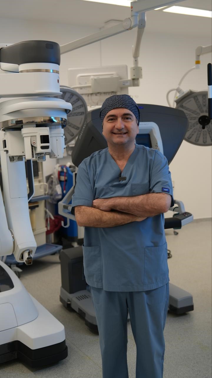 ’’Tek kesiden robotik cerrahi ile iyileşme hızı artıyor’’