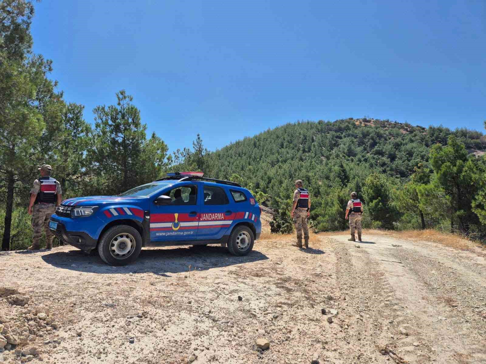 Orman yangınlarına karşı jandarmadan denetim