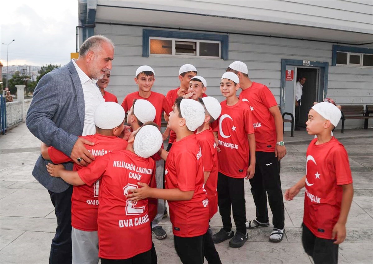 Canik’te camiler çocuklarla şenlenecek