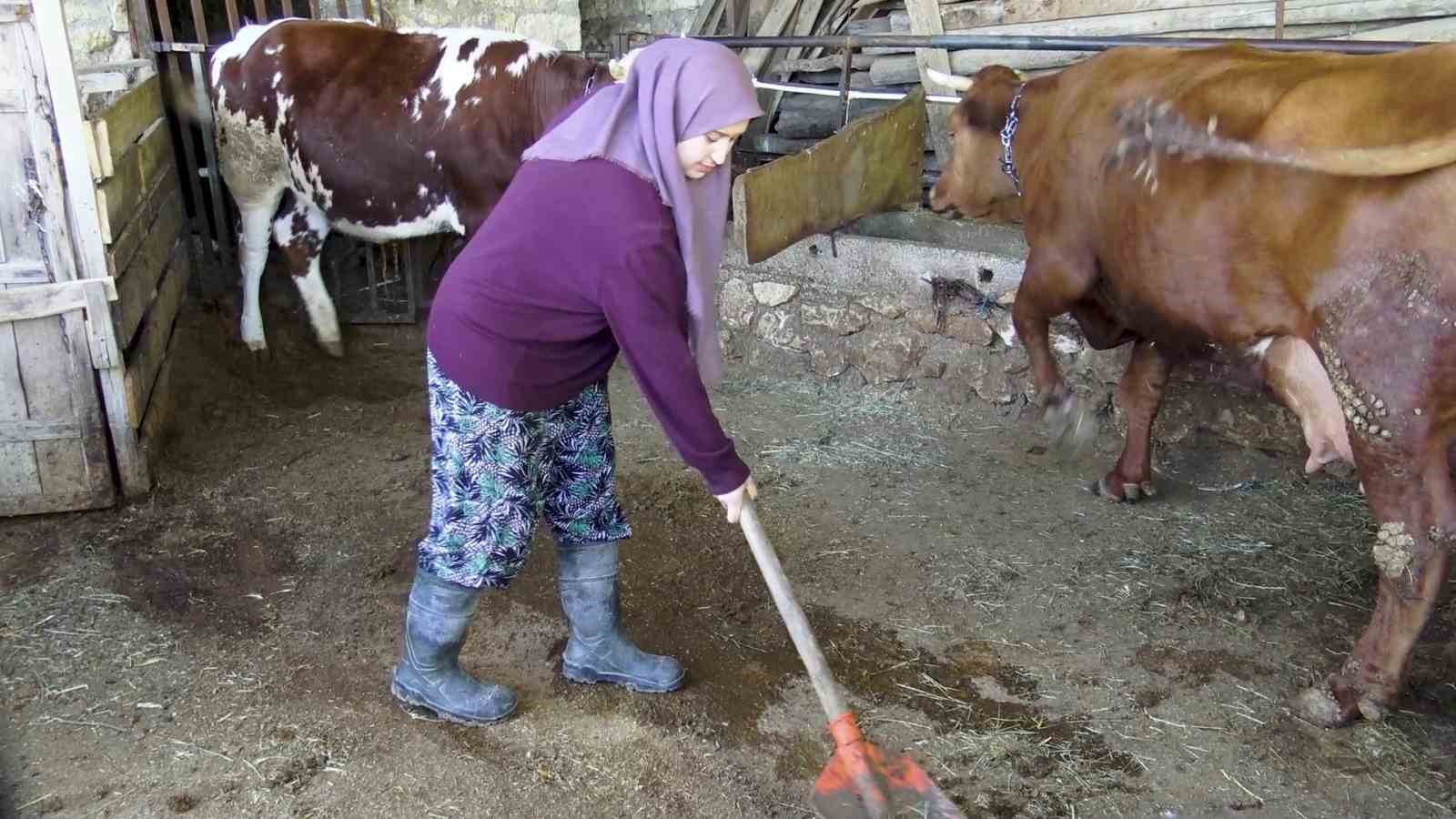 Zehra’nın hayvan sevgisi sosyal medyada ilgi odağı oldu