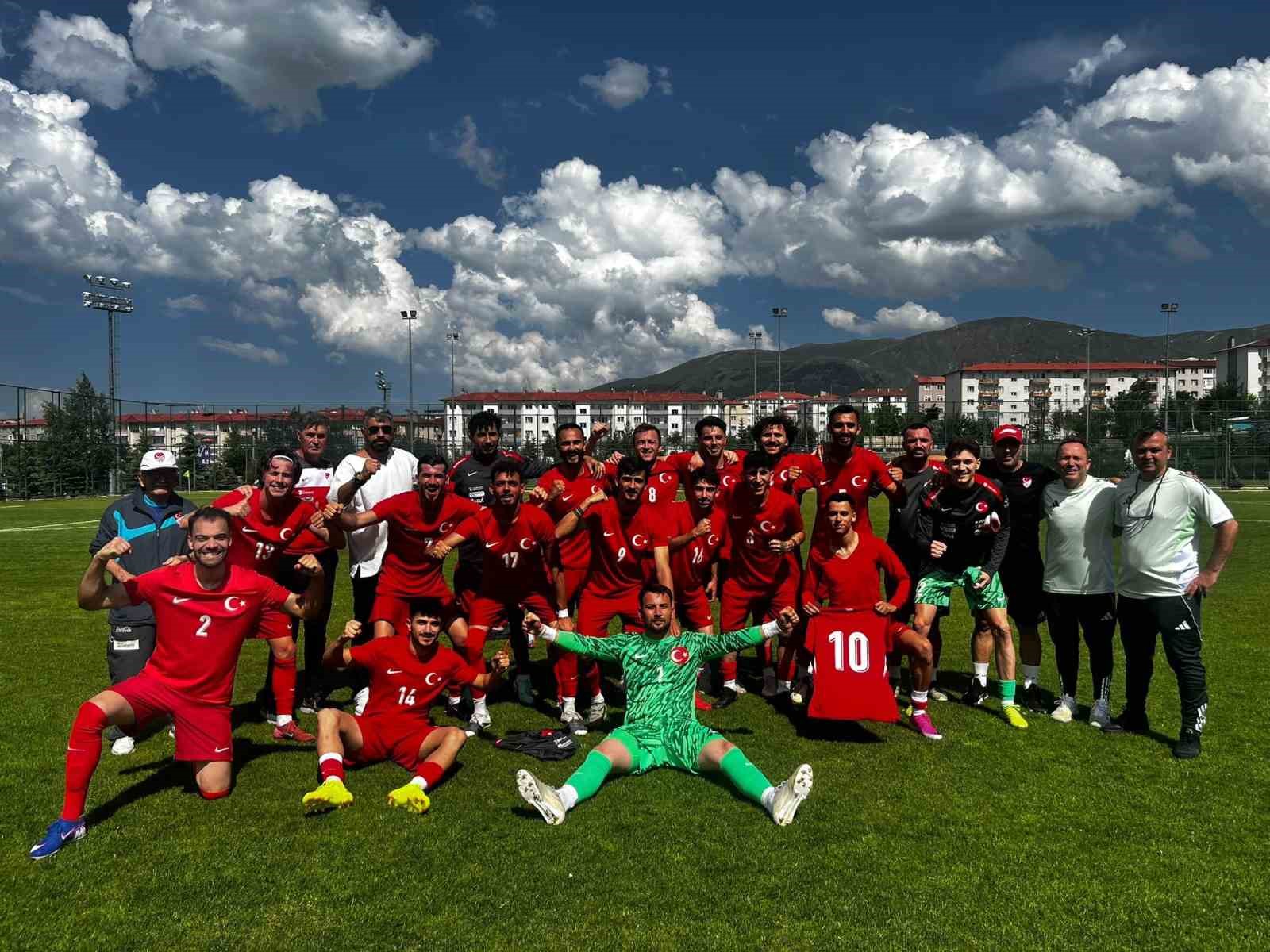 UEFA Regions’ Cup Bölge Karmaları Türkiye Birinciliği Erzurum’da başladı