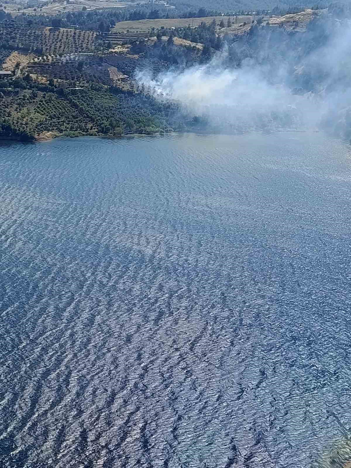 Kahramanmaraş’ta bahçe yangını
