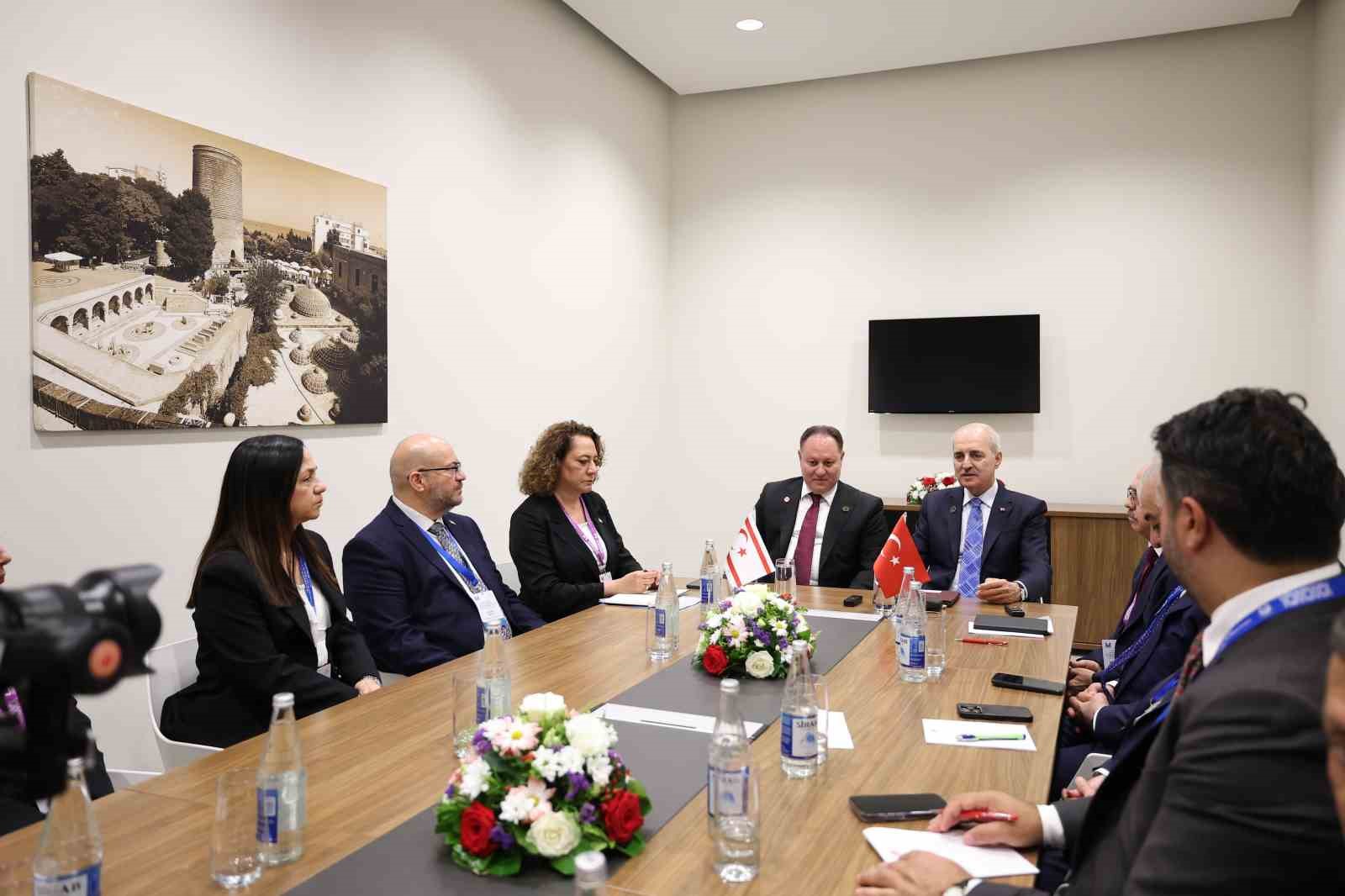 TBMM Başkanı Kurtulmuş: "Türkiye, KKTC’nin ve Kıbrıs’ın tamamının garantörüdür"
