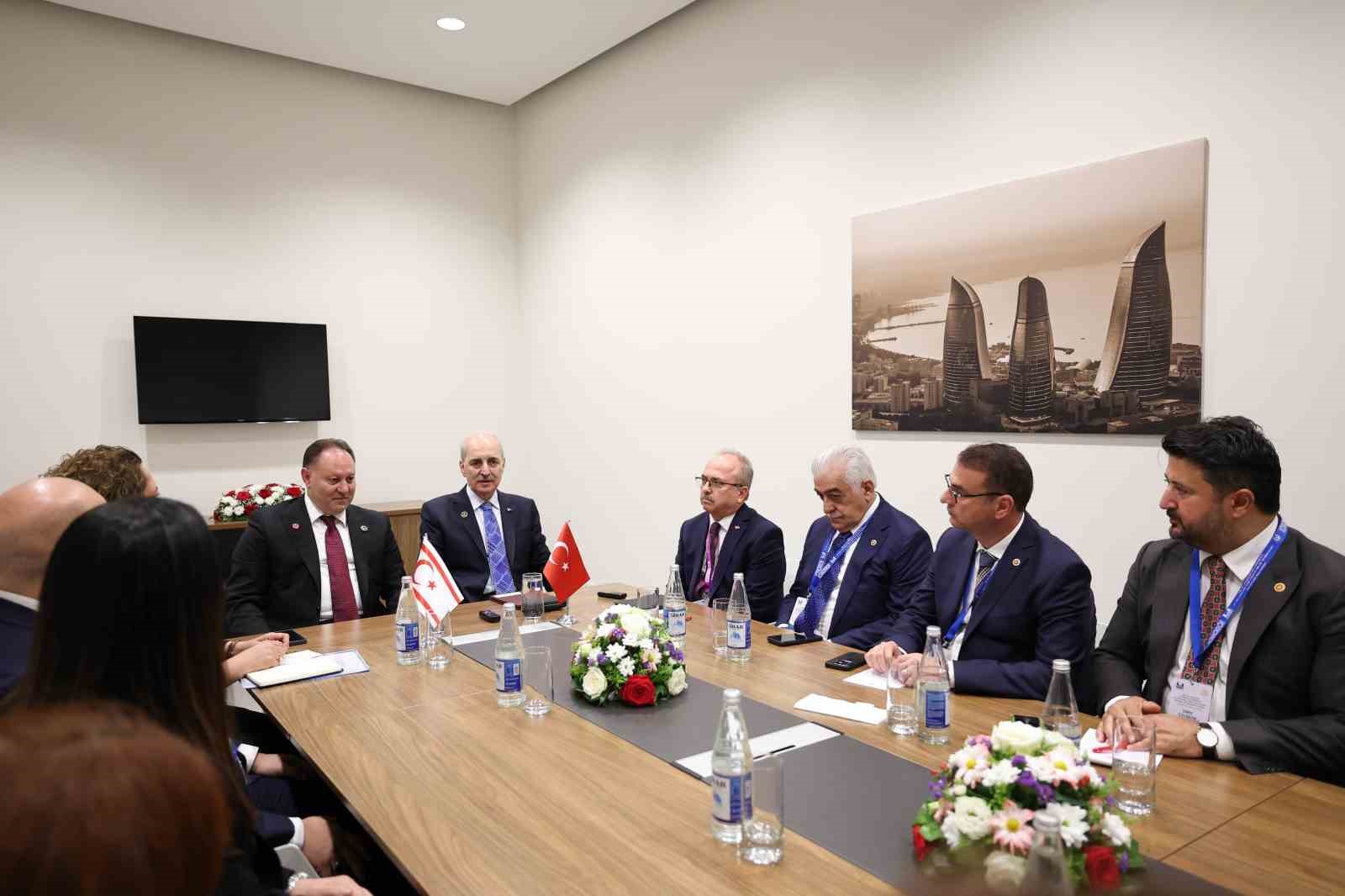 TBMM Başkanı Kurtulmuş: "Türkiye, KKTC’nin ve Kıbrıs’ın tamamının garantörüdür"