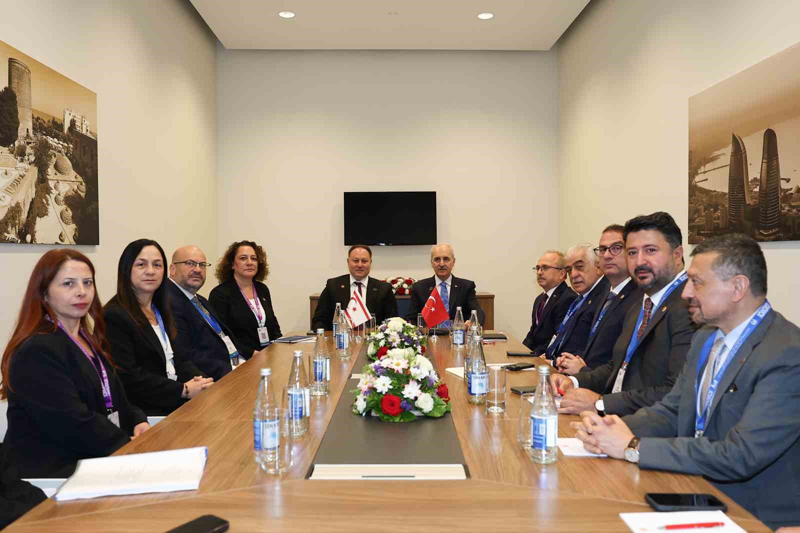 TBMM Başkanı Kurtulmuş: "Türkiye, KKTC’nin ve Kıbrıs’ın tamamının garantörüdür"