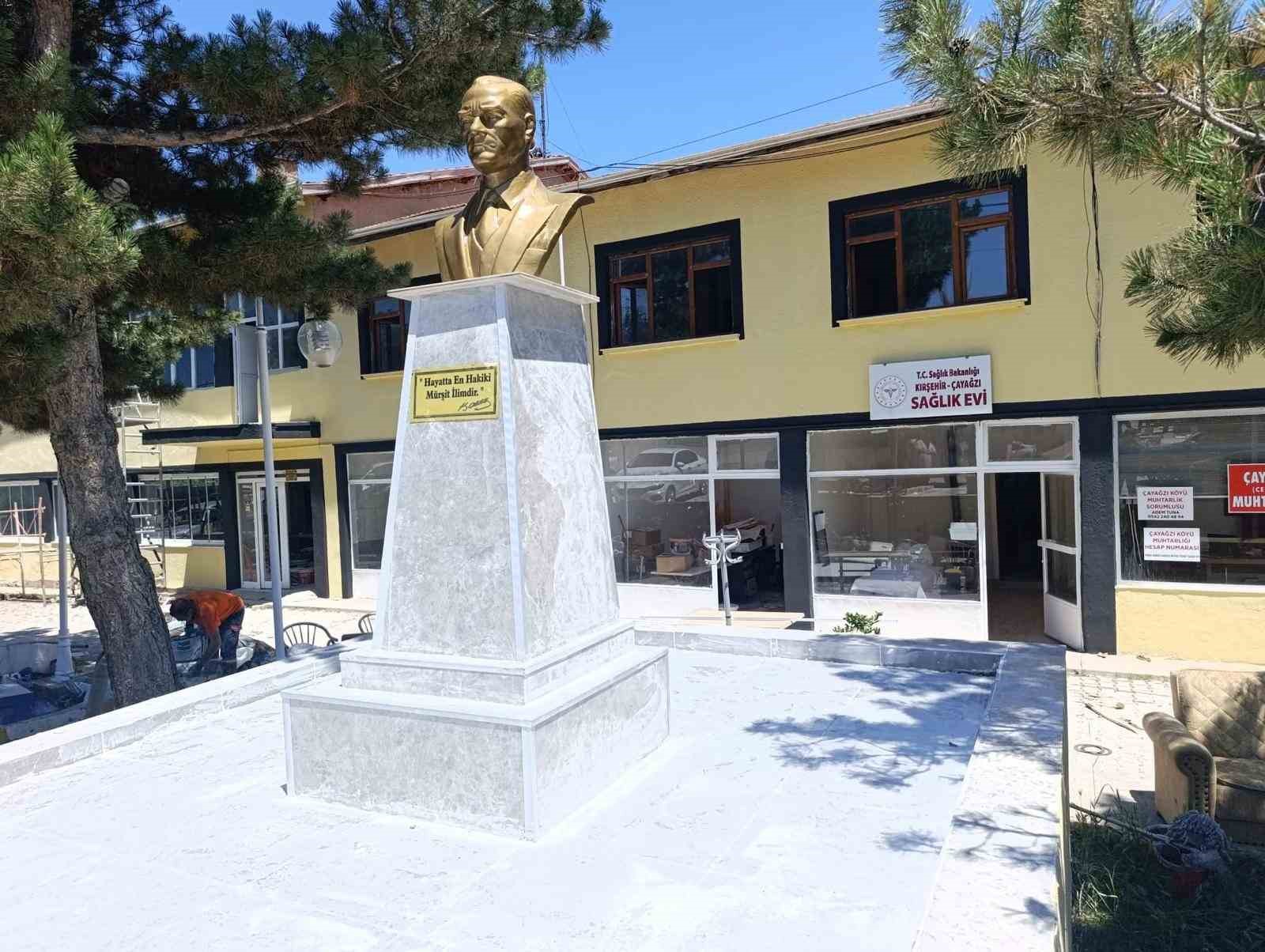 Cezaevi iş yurtları ile İl Özel İdaresi iş birliğiyle köy konağı ve kamu binaları yenileniyor