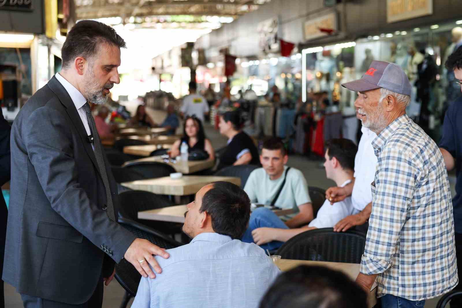 Başkan Vekili Biba: "Mustafakemalpaşa hak ettiği hizmetleri alacak"