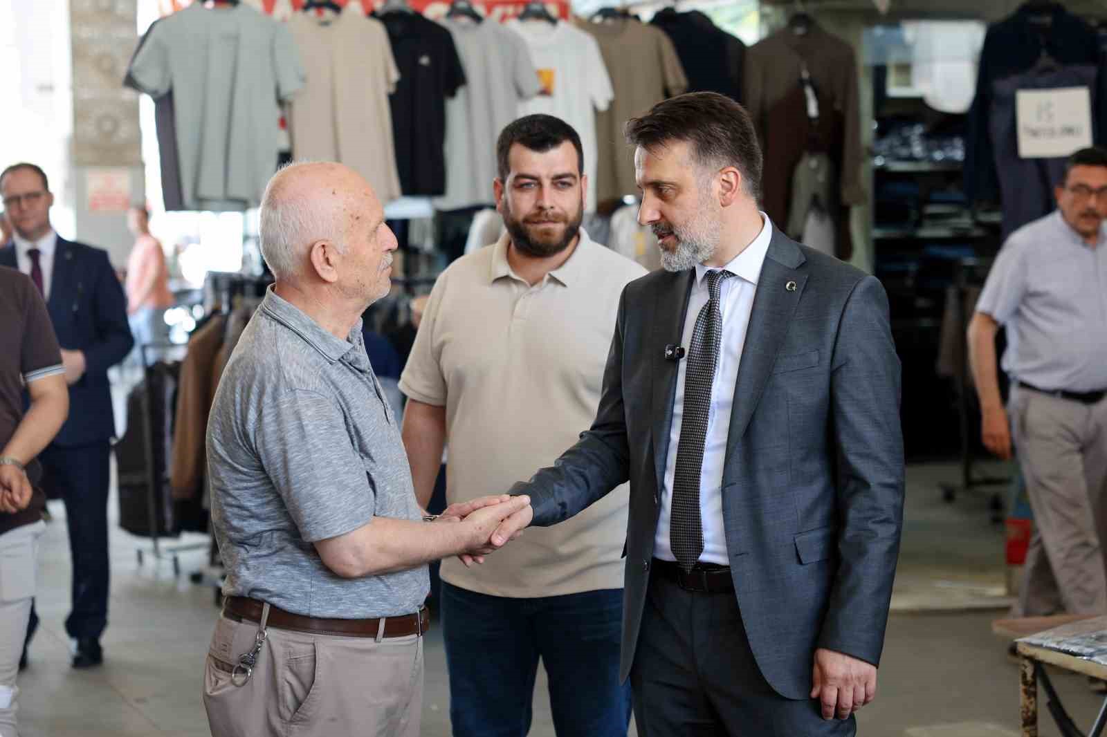 Başkan Vekili Biba: "Mustafakemalpaşa hak ettiği hizmetleri alacak"
