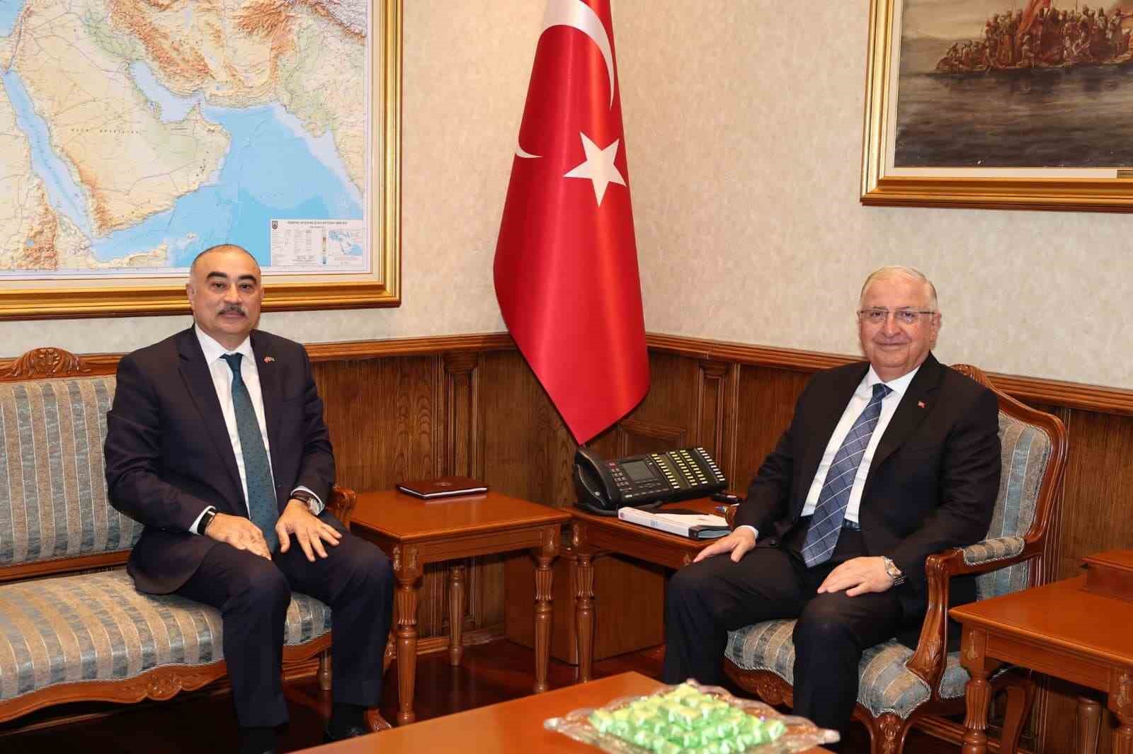 Bakan Güler, Azerbaycan Büyükelçisi Memmedov’u kabul etti