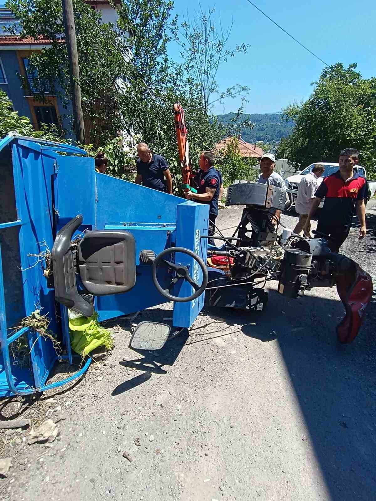 Alaplı’da ’pat-pat’ kazası: 2 yaralı