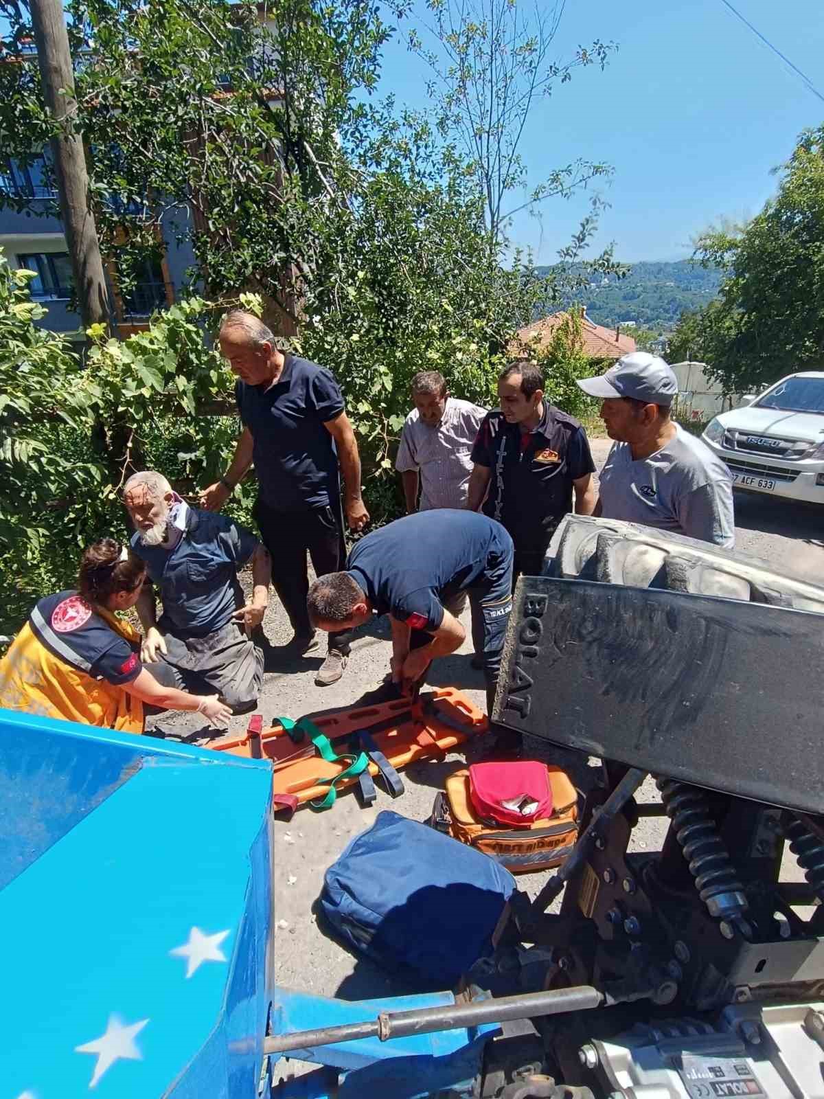 Alaplı’da ’pat-pat’ kazası: 2 yaralı