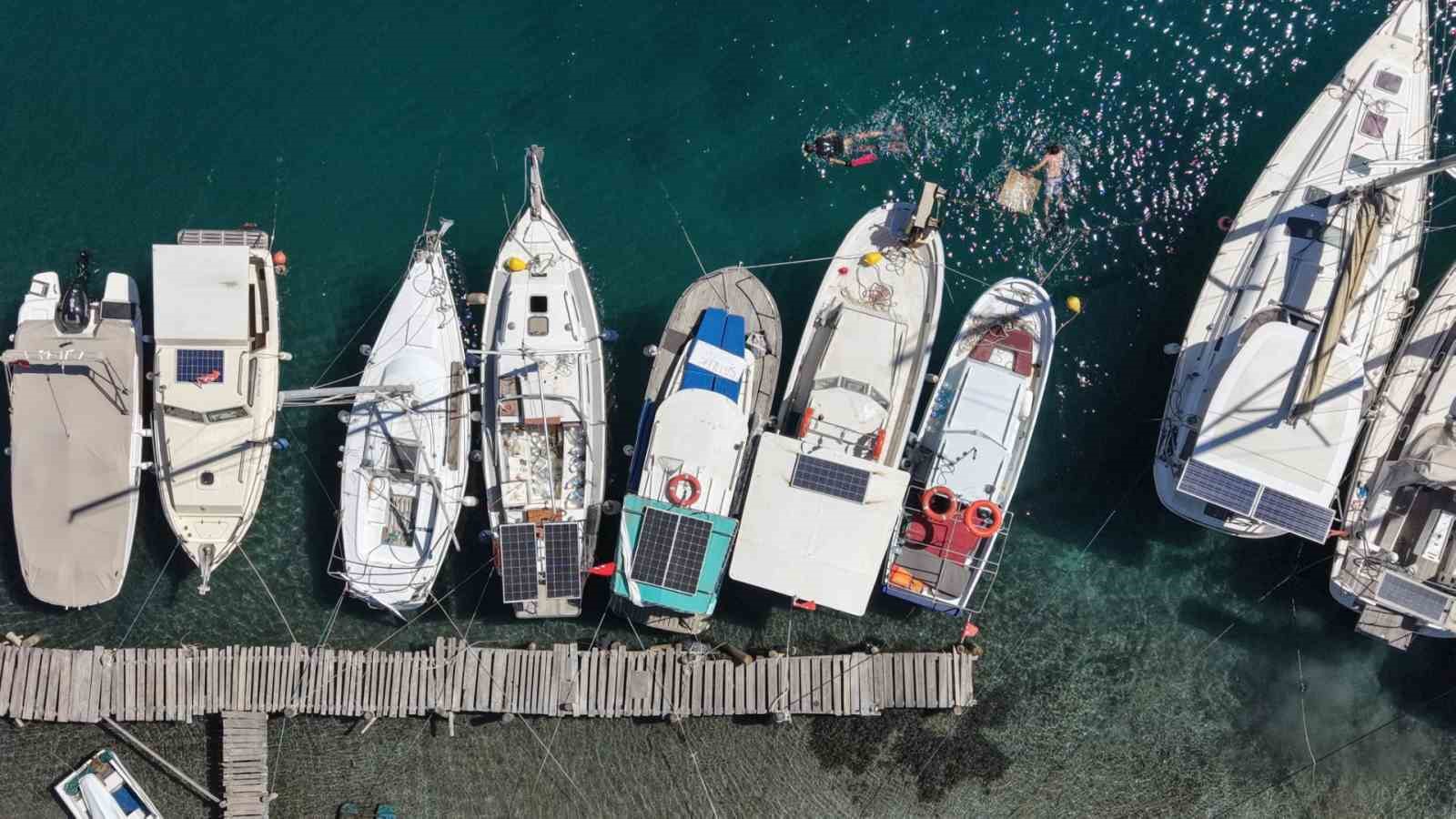 Deniz dibi temizliği Gümüşlük’te devam etti