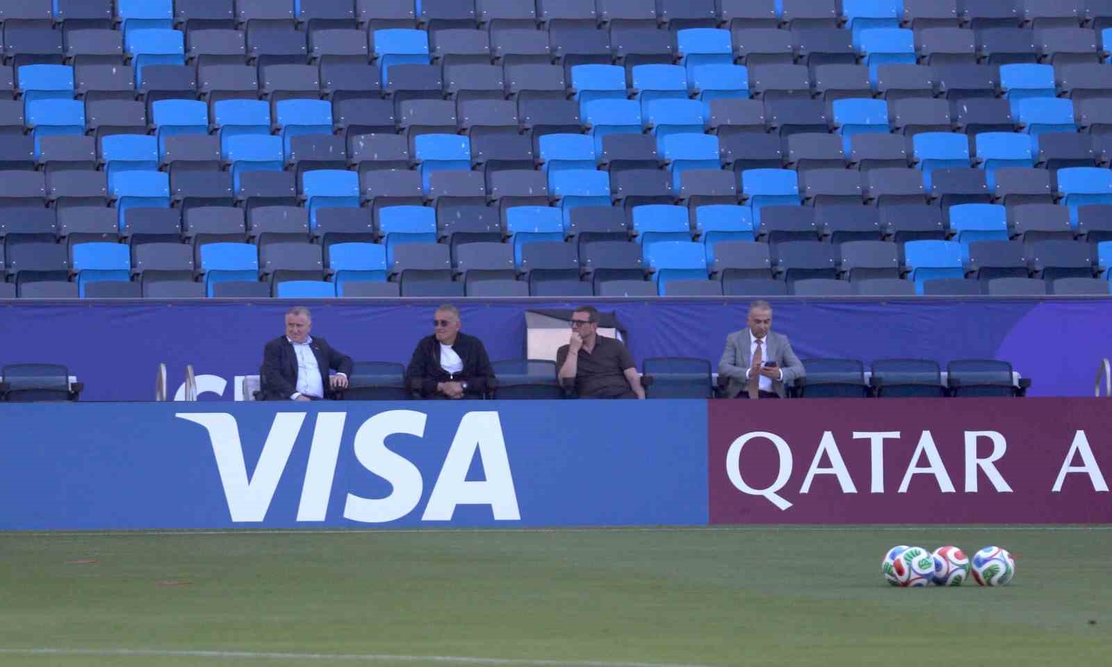 A Milli Futbol Takımı, ABD maçı hazırlıklarını tamamladı