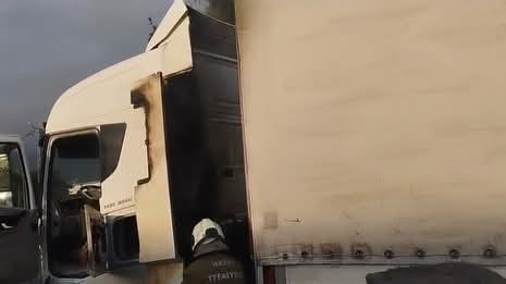 İskenderun’da tır yangını