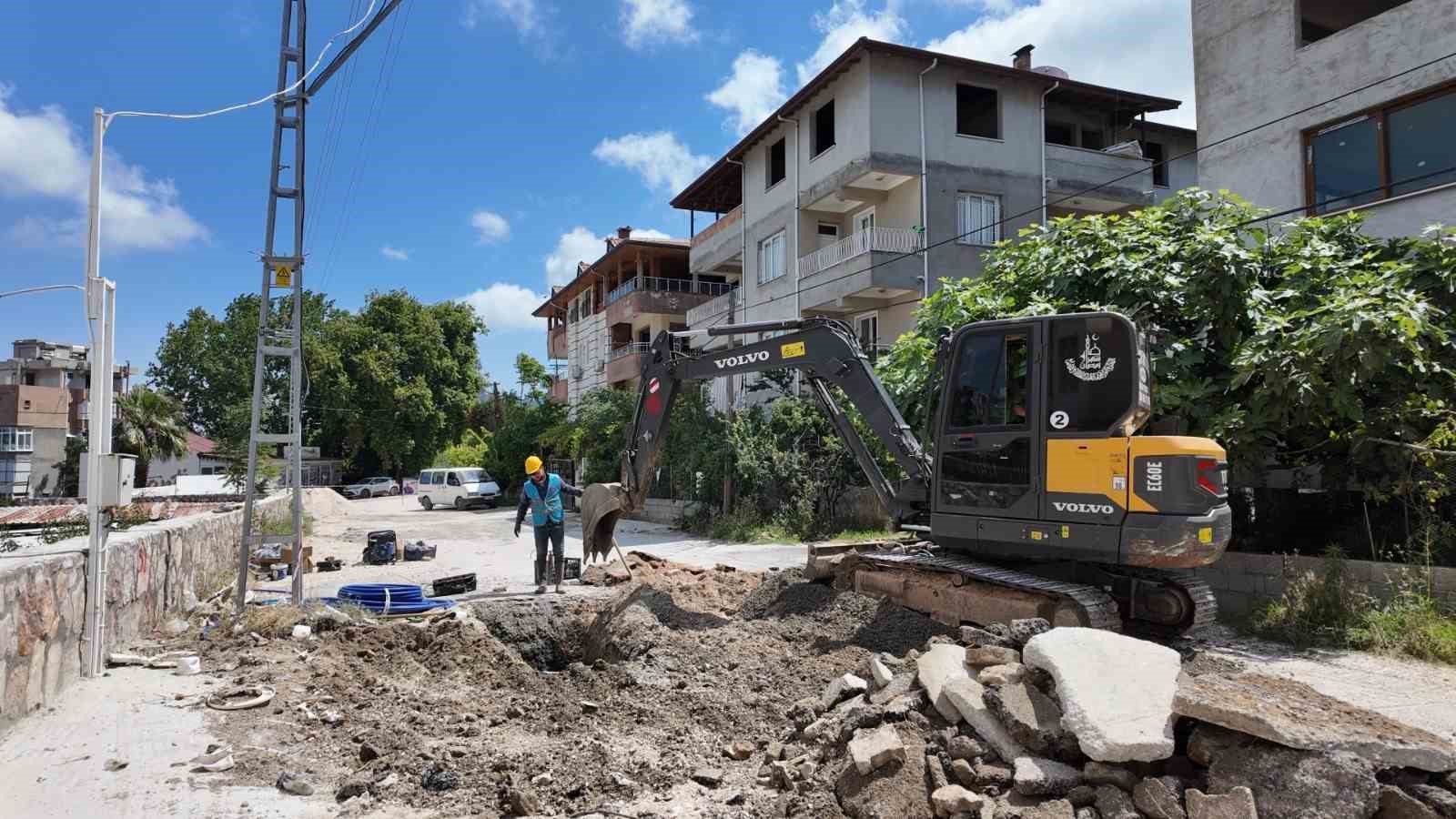 Defne’de içme suyu altyapısı güçleniyor