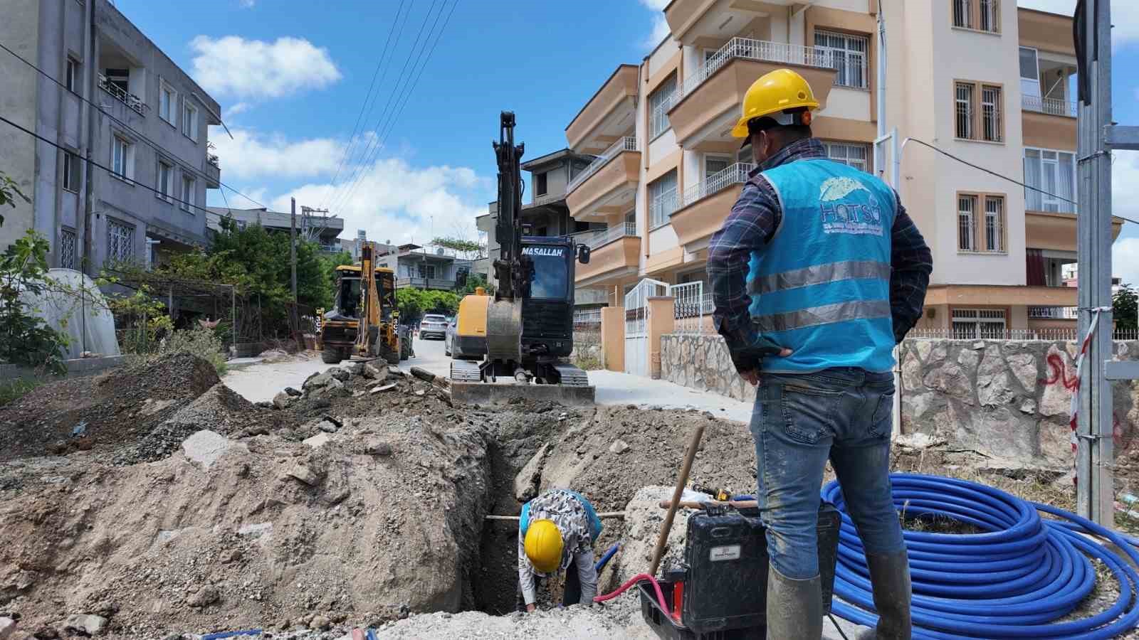 Defne’de içme suyu altyapısı güçleniyor