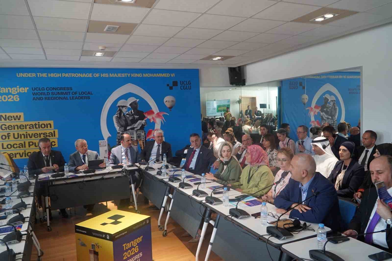 Büyükgöz, Fas’ta UCLG Dünya Kongresi’ne katıldı