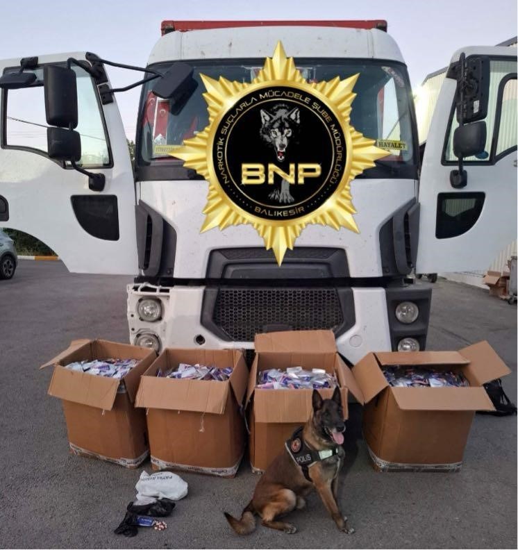Balıkesir polisinden ’Narkorekor’