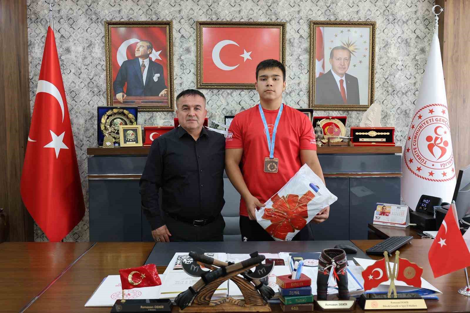 Bilecikli sporcu Avrupa Kupası biletini aldı