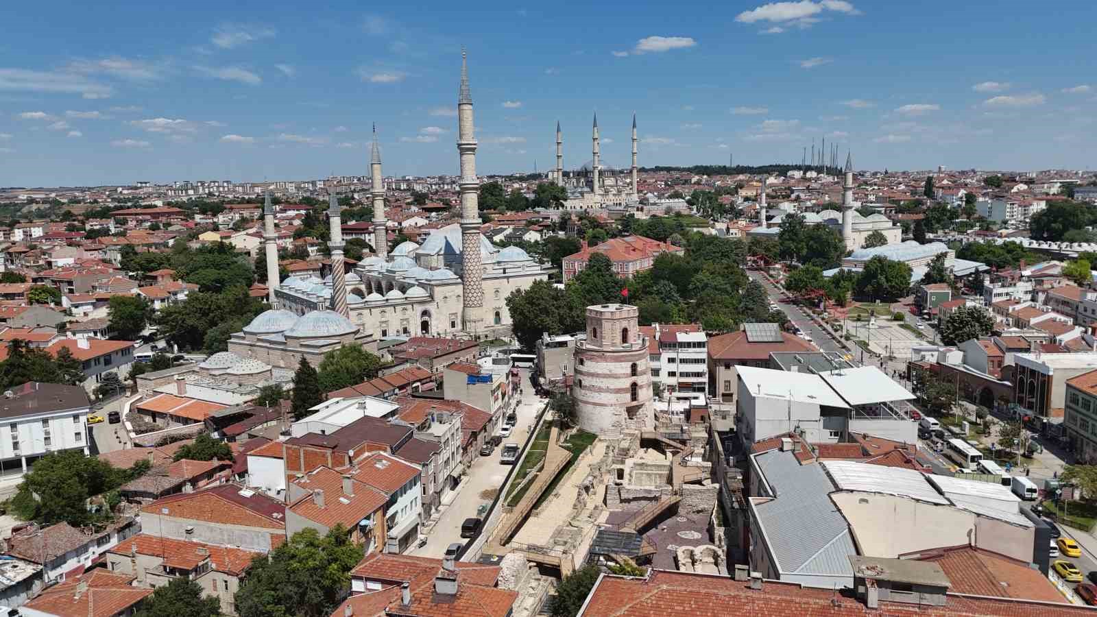 Makedonya Kulesi yeniden Edirne’nin gözdesi olmaya hazırlanıyor
