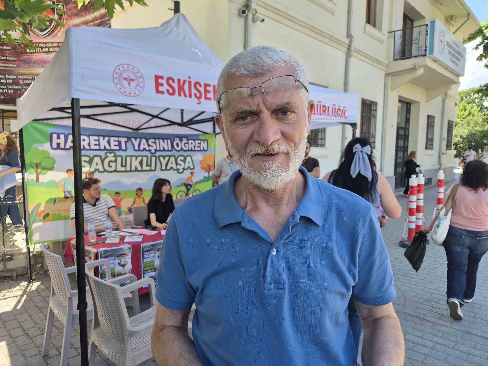 Eskişehir’de vatandaşlar teste girdi, fiziksel yaşını öğrendi