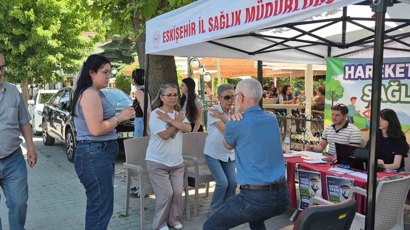 Eskişehir’de vatandaşlar teste girdi, fiziksel yaşını öğrendi