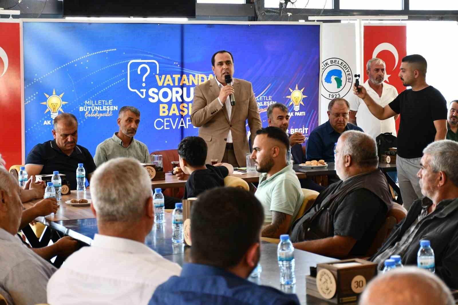 Birecik’te halk soruyor, başkan cevaplıyor programı gerçekleştirildi