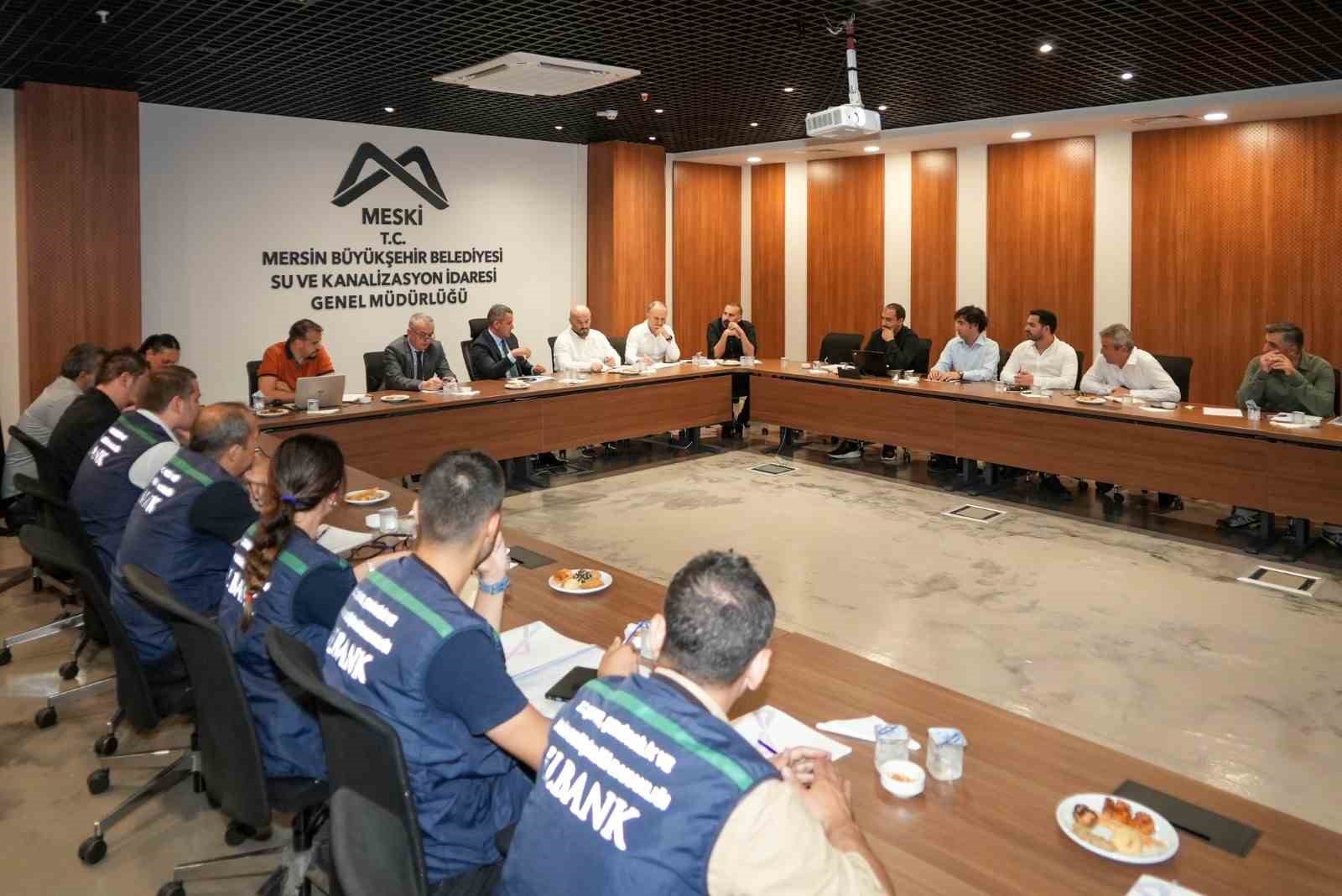 MESKİ’nin altyapı yatırımları uluslararası heyet tarafından incelendi