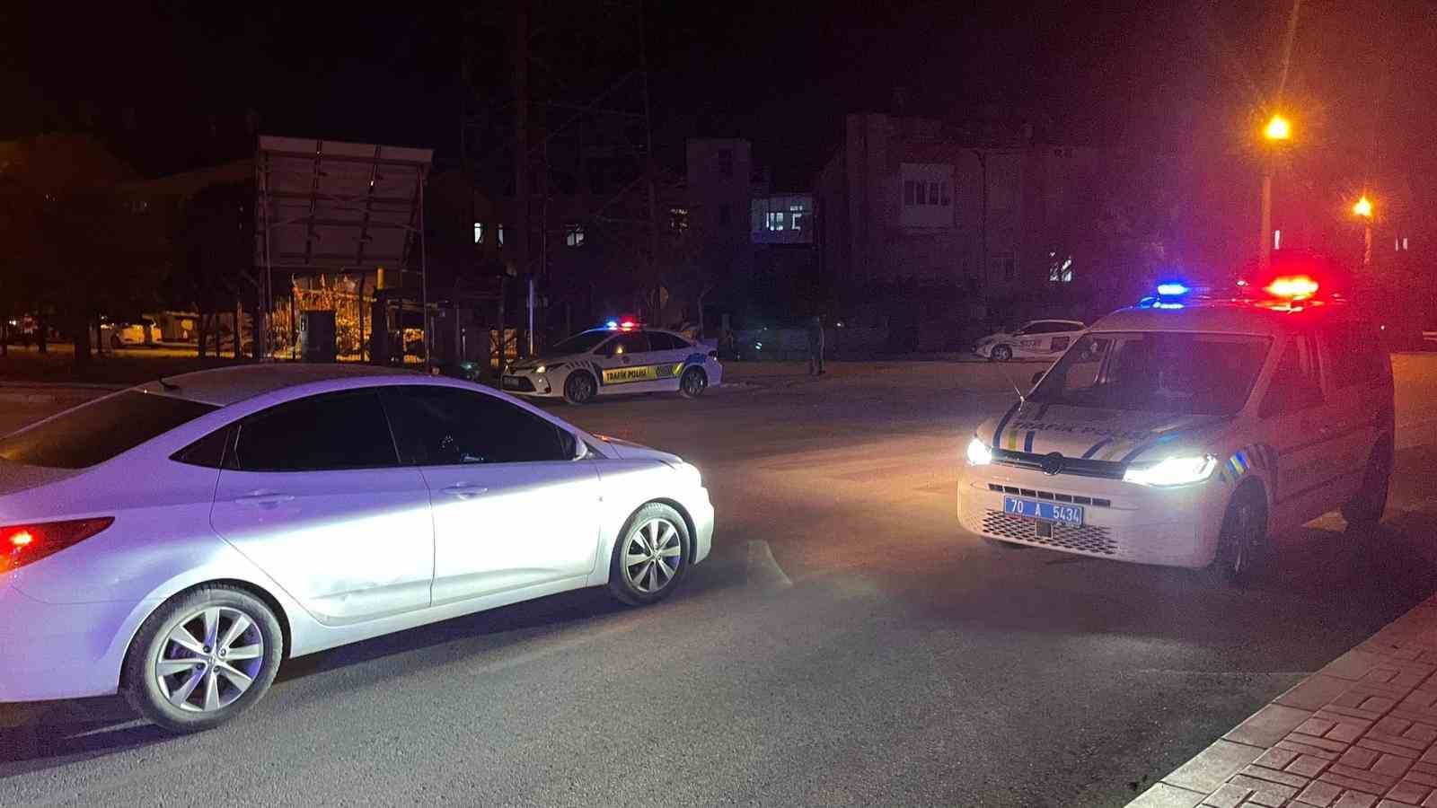 Karaman’da otomobille çarpışan elektrikli bisikletin sürücüsü yaralandı