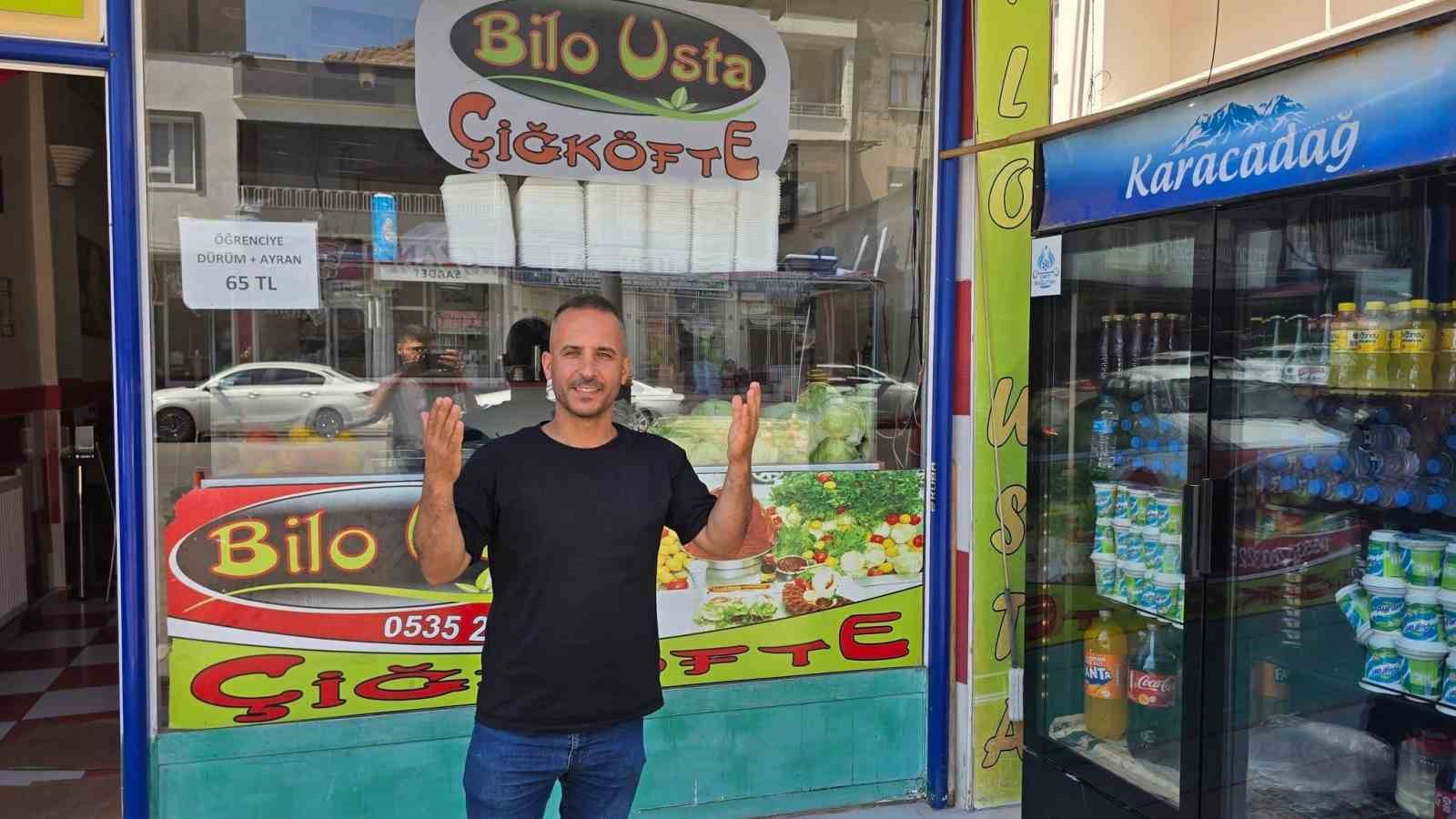 Diyarbakır’da bir işletme, takdir alan öğrencilere çiğköfte ikram edecek