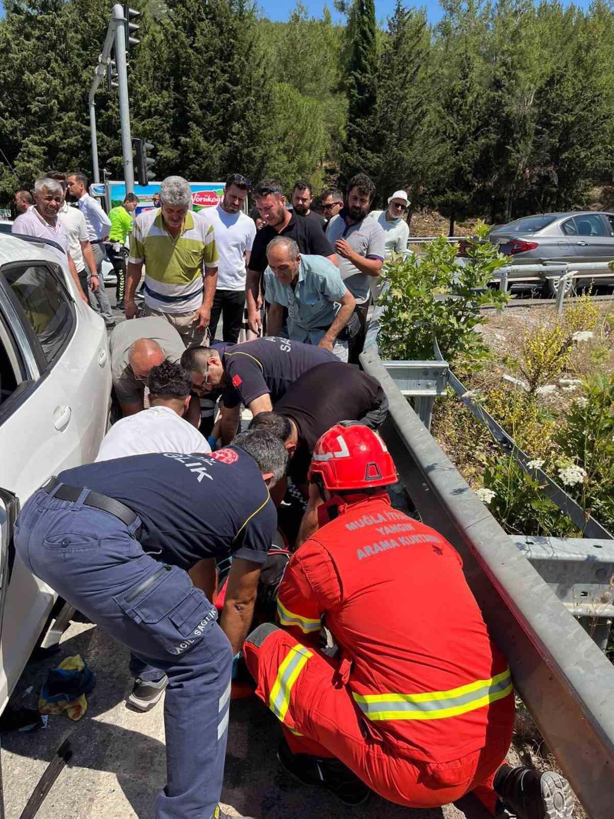 Ula’da kaza: 4 yaralı
