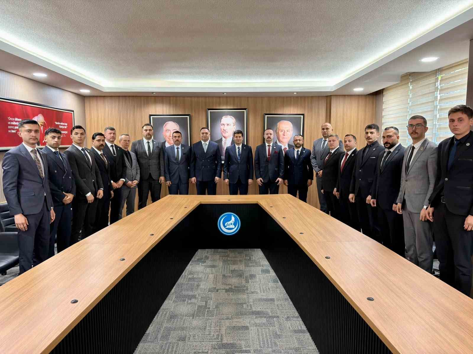 Ülkü Ocakları İl Başkanı Emirler’den MHP lideri Bahçeli’ye ziyaret