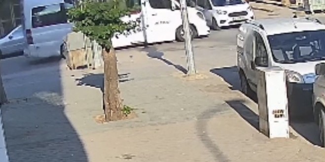 9 kişinin yaralandığı kazanın güvenlik kamerası görüntüleri ortaya çıktı