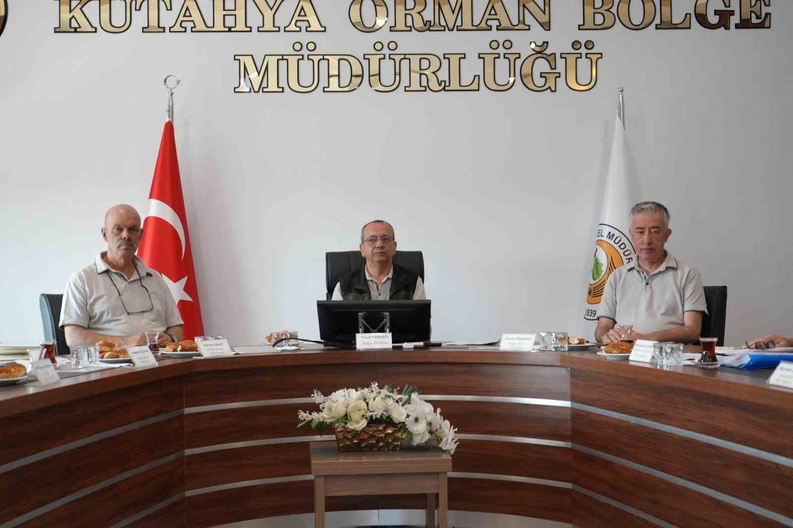 Kütahya Orman Bölge Müdürlüğü’de 2026 yılı faaliyetleri değerlendirildi