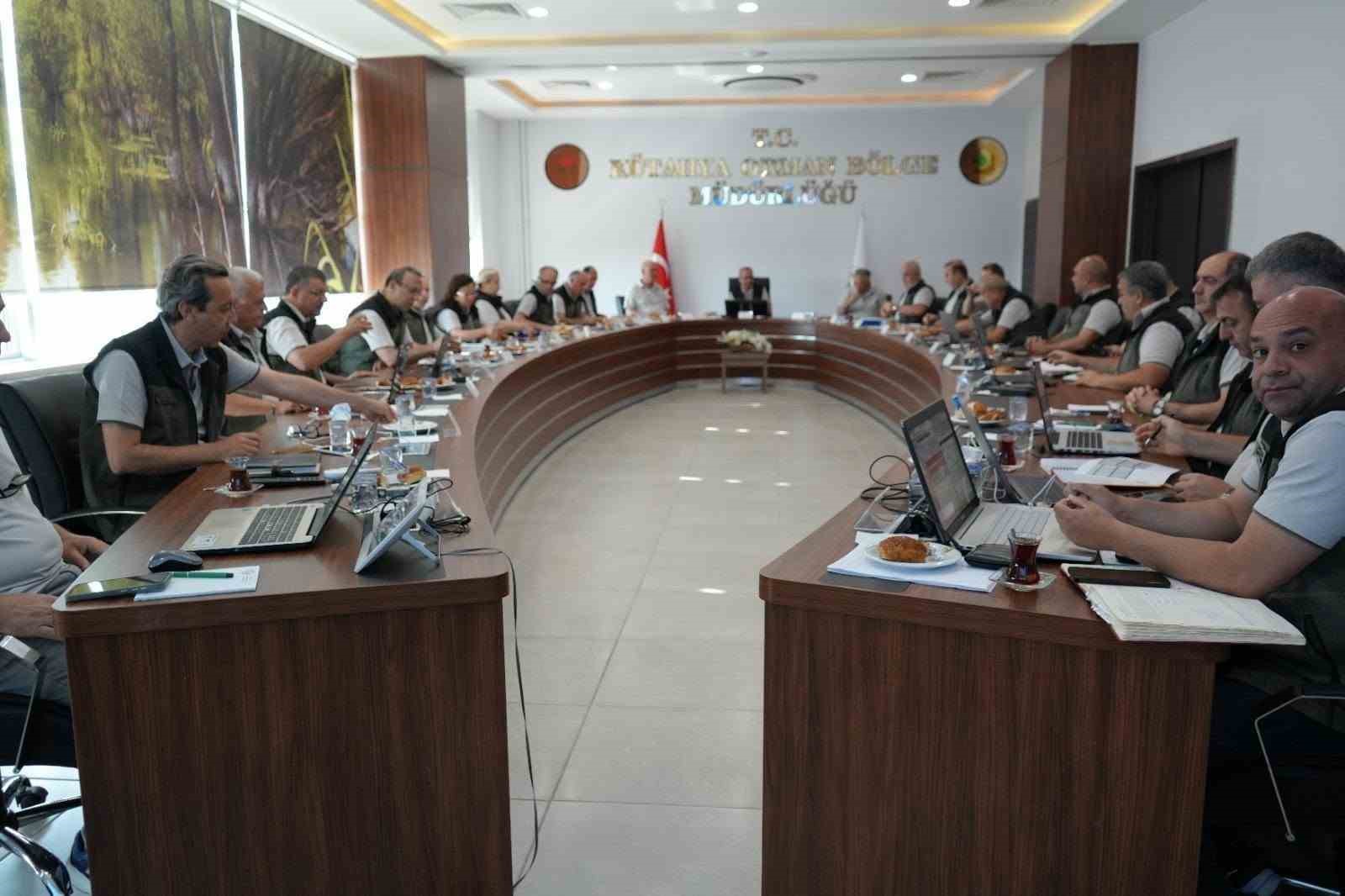 Kütahya Orman Bölge Müdürlüğü’de 2026 yılı faaliyetleri değerlendirildi