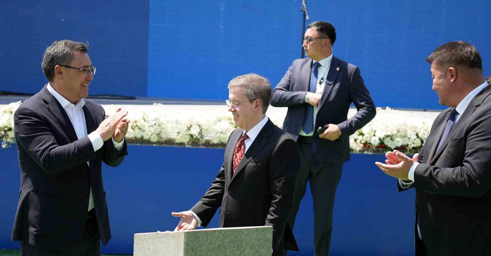 İhlas Holding’in Kırgızistan’daki dev yatırımı Kazarman Hidroelektrik Santrali’nin kapsül bırakma töreni gerçekleştirildi