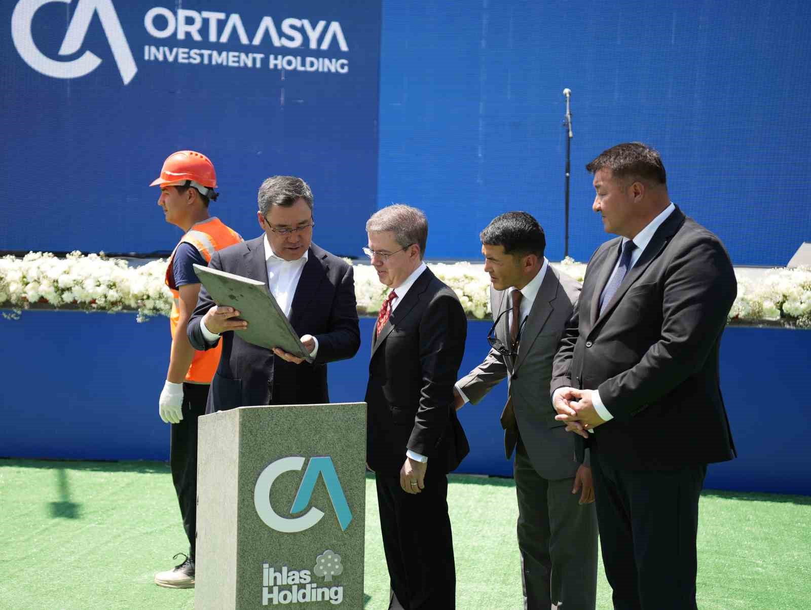 İhlas Holding’in Kırgızistan’daki dev yatırımı Kazarman Hidroelektrik Santrali’nin kapsül bırakma töreni gerçekleştirildi