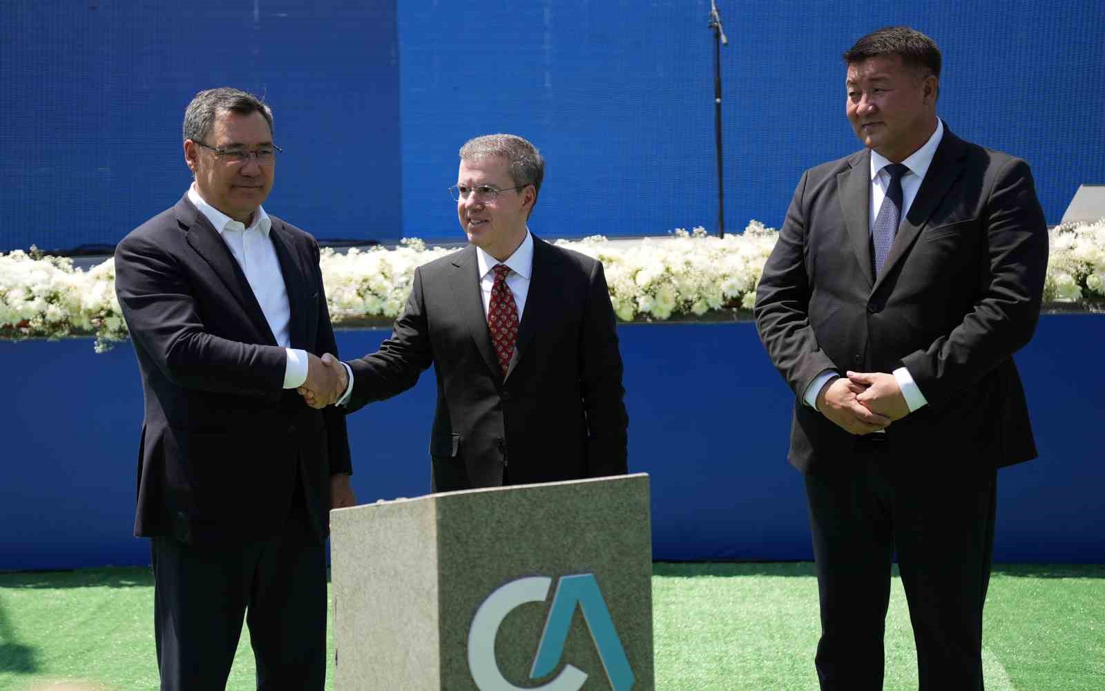 İhlas Holding’in Kırgızistan’daki dev yatırımı Kazarman Hidroelektrik Santrali’nin kapsül bırakma töreni gerçekleştirildi