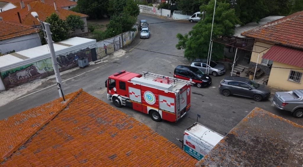 Tekirdağ’da yangın riskine karşı 6 noktada mobil itfaiye istasyonu kuruldu